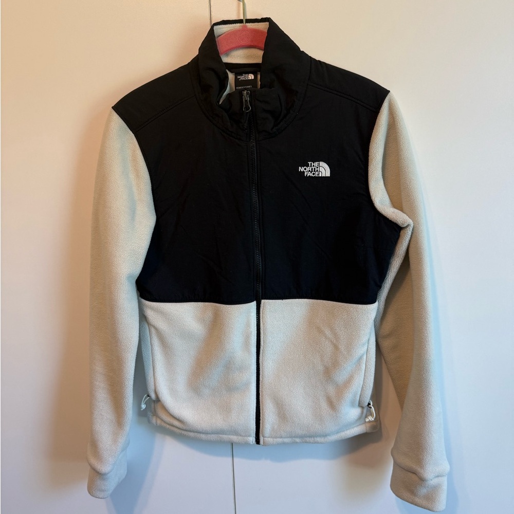 The North Face Cream and Black Women's Fleece